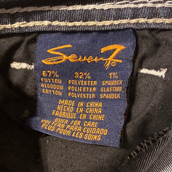 Seven 7 Rocker Slim Jeans size 10 - Picture 8 of 9